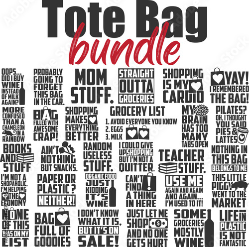Tote Bag Vector Bundle