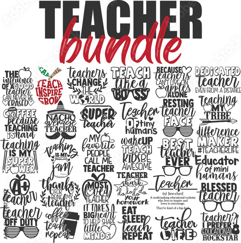 Teacher Vector Bundle
