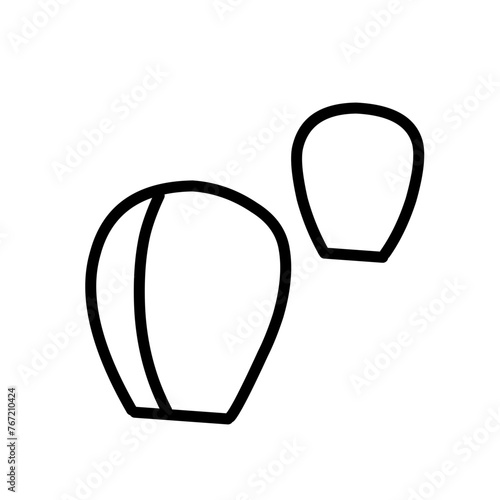Lamp Related Vector Line Icon