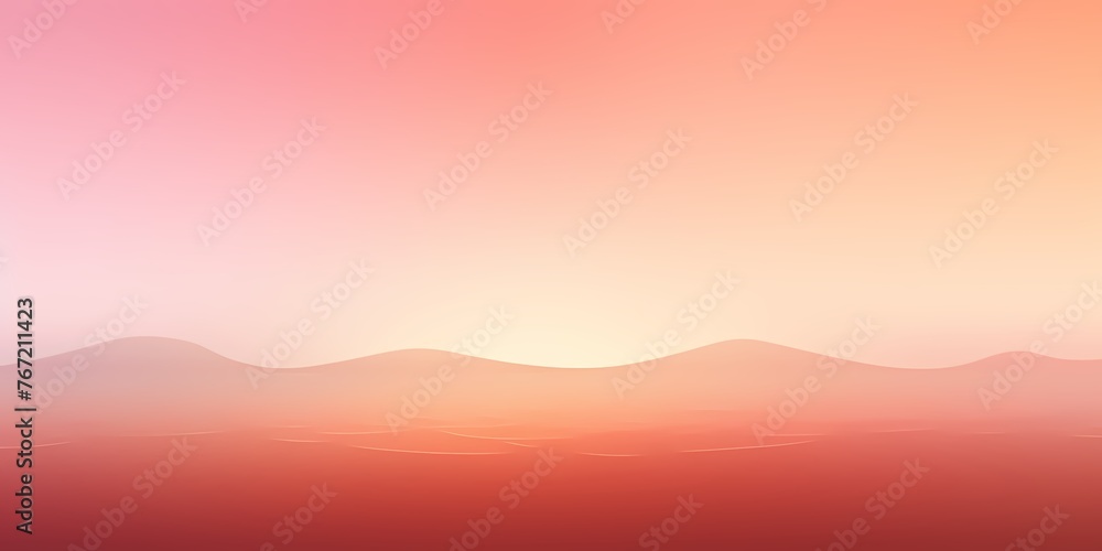A serene sunrise gradient background, blending from gentle pink hues to deep coral shades, evoking a sense of renewal and energy.