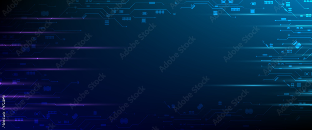 Abstract technology speed concept. Technology chip processor background circuit board blue technology background vector.
Abstract technology speed concept. Technology chip processor background circuit board blue technology background vector.