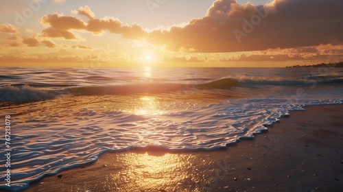 Sunset at the Beach 8K Realistic Lighting Unreal Engine © Ali