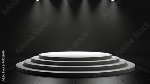 White Plate on Table