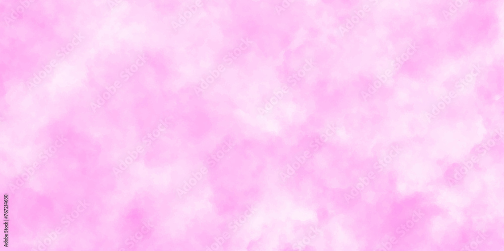 pink watercolor background hand-drawn with cloudy strokes. hand painted watercolor shades sky clouds. Abstract beautiful decorative and lovely soft pink grunge watercolor texture background design.
