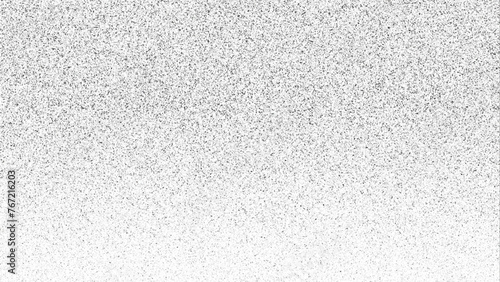 Grain noise texture. Grit sand noise overlay background. Gradient halftone vector texture. Halftone dot and spray effects.
