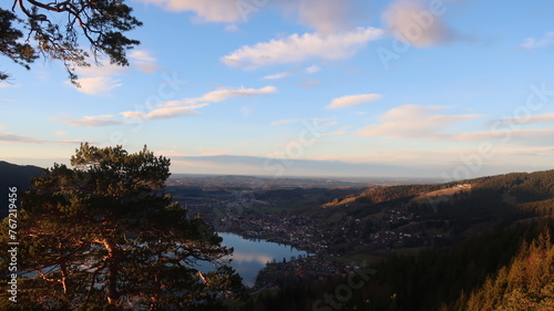 Abendssonne in den Bergen