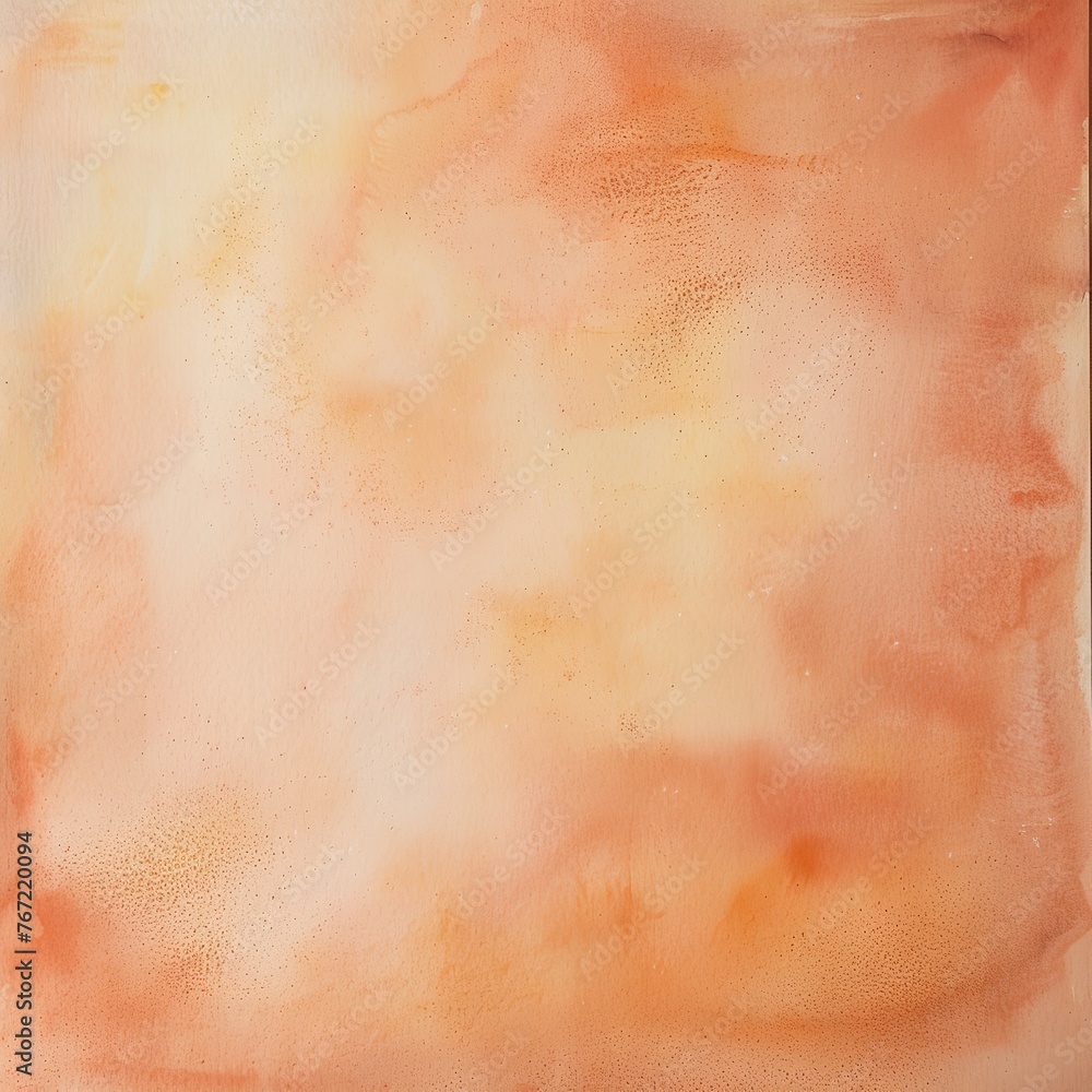 Fototapeta premium Watercolor Backdrop of Peach Fuzz Color