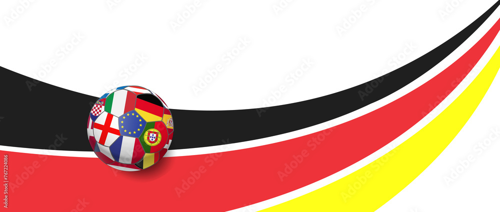 Naklejka premium Fussball Deutschland 