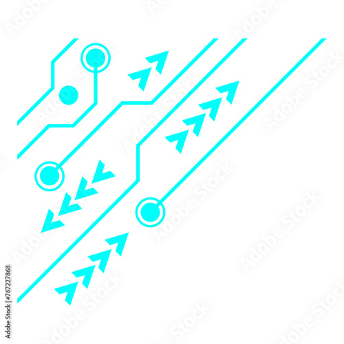 arrows with chip board