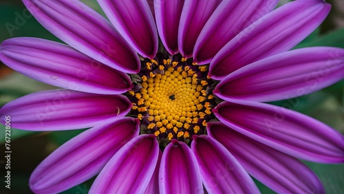 Violet flower macro shot creates a stunning and vibrant backdrop