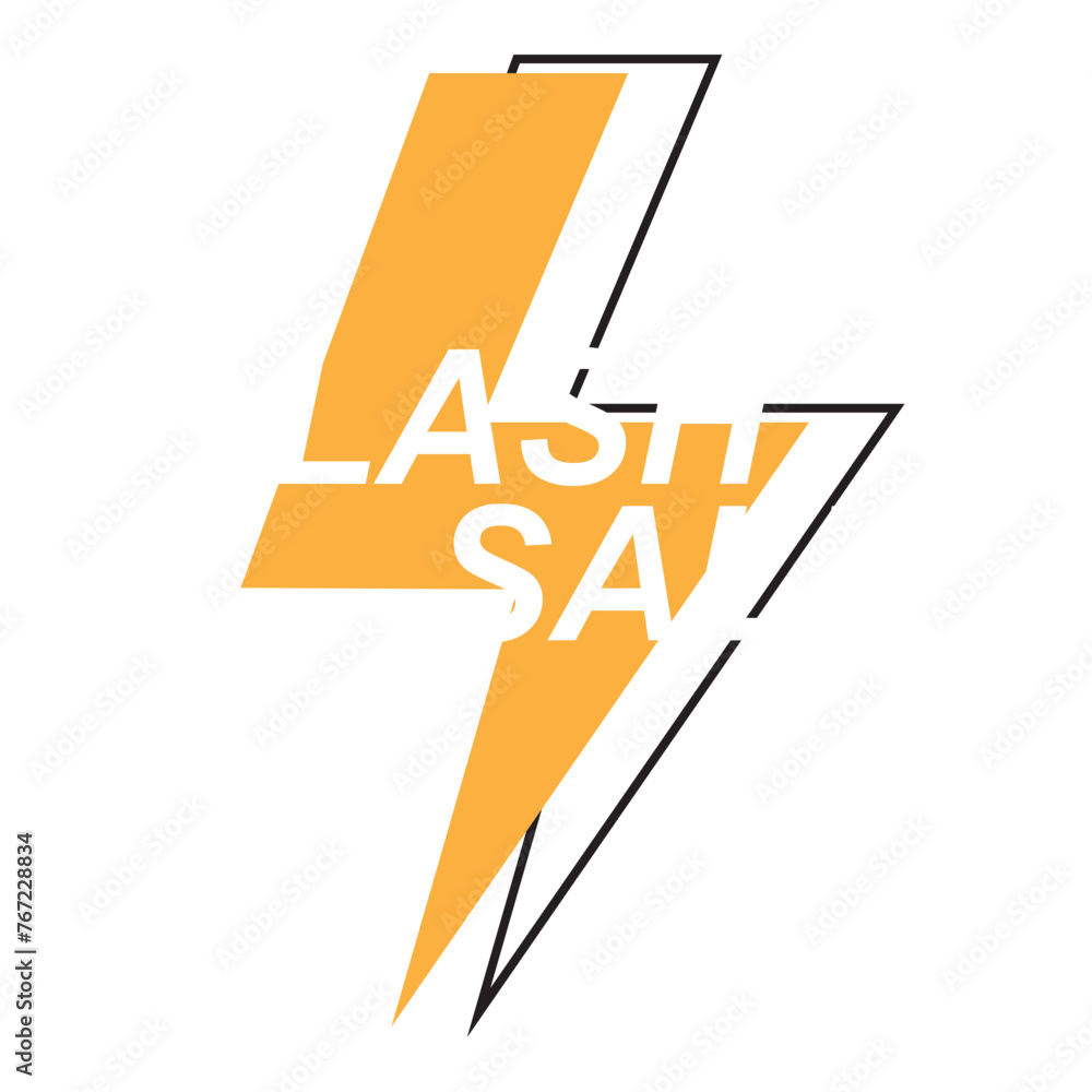 illustration of a lightning flash sale illustration of a lightning flash sale