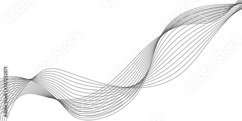 Abstract wave element for design. Stylized line art background. Vector illustration. business lines white wave element for design. Stylized line art background. 