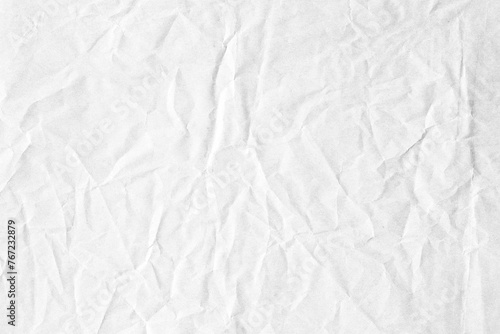 White paper texture natural crumpled surface