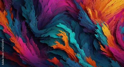 Colorful abstract painting background.