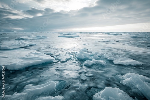 Explorers on Ice: Harsh Winter Trek in the Arctic Circle