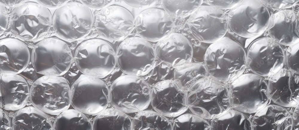 A close up of a glass of water with bubbles A close up of a glass of water with bubbles
