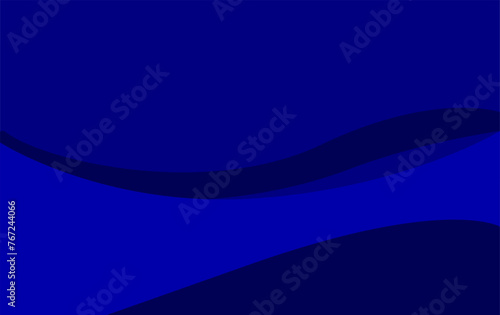 sleek navy blue background, seamlessly blending abstract elements, shadows, and gradients. This artistic banner, void of any human presence