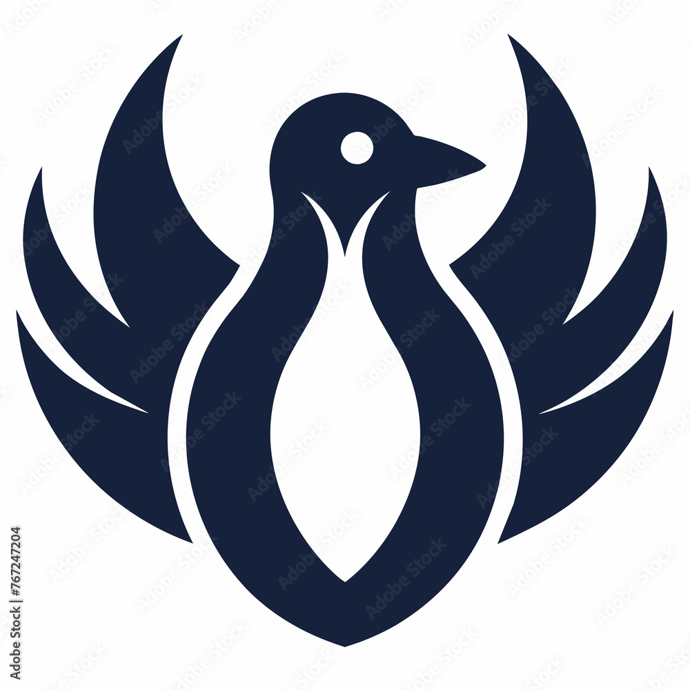 Obraz premium eagle tattoo vector