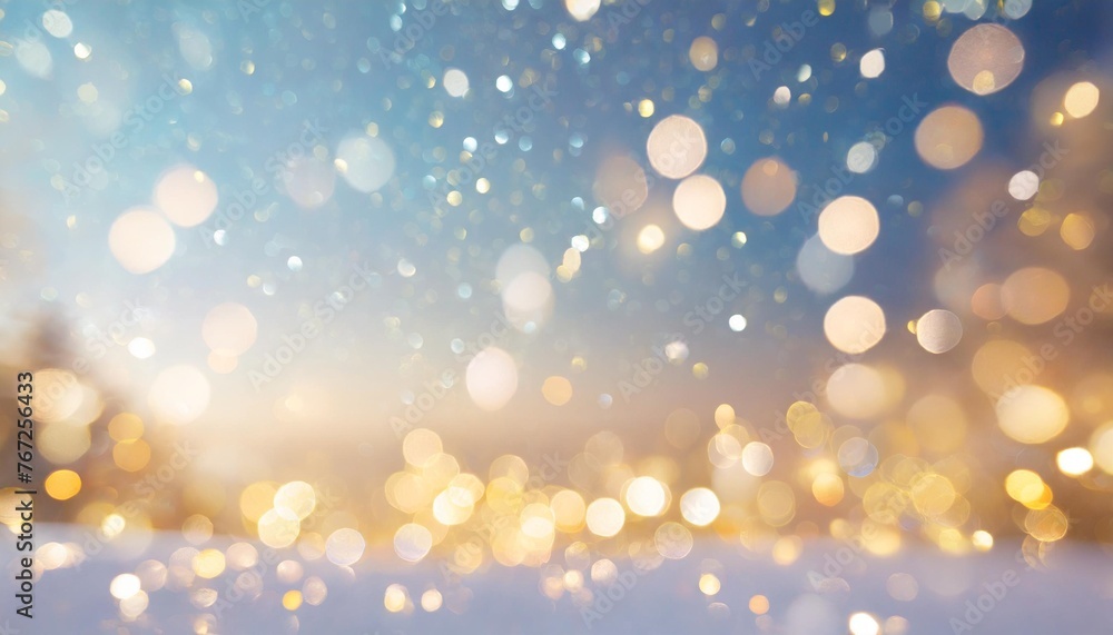festive starry sky background with blue light bokeh new year and christmas concept festive starry sky background with blue light bokeh new year and christmas concept