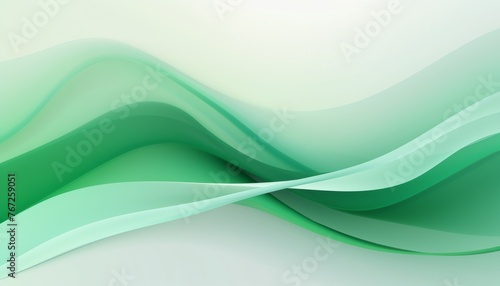 Green white simple background for presentation