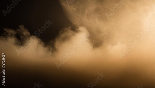 smoke texture over blank black background