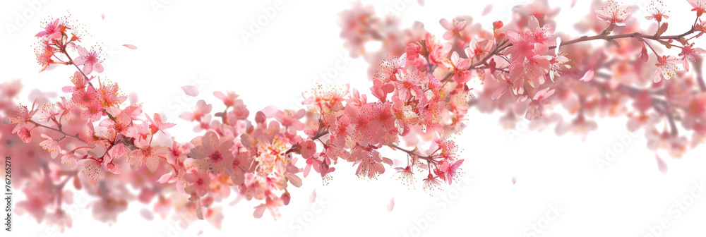 Twisting Blossoms in Ethereal Flight Twisting Blossoms in Ethereal Flight