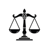 Justice scales icon