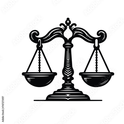 Justice scales icon