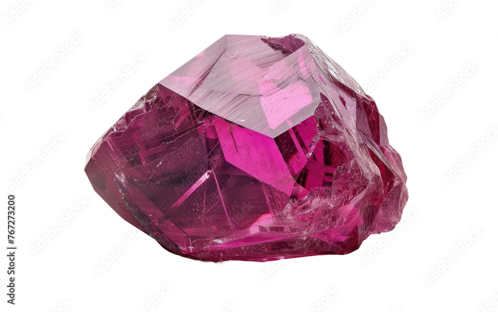 Sparkling Spinel stone isolated on transparent Background Sparkling Spinel stone isolated on transparent Background