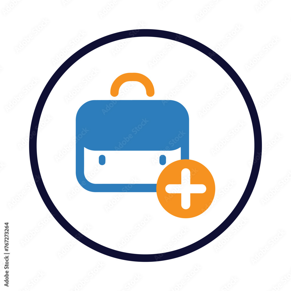 Medical, briefcase, box, plus, sign, medical briefcase icon Medical, briefcase, box, plus, sign, medical briefcase icon