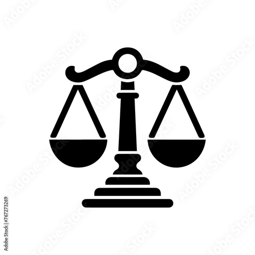 Justice scales icon