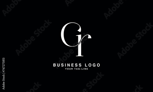 Alphabets CR, RC Initials Letters  Logo Monogram