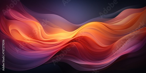 Dynamic Textured Gradient Abstract: Pink, Orange, Yellow Hues on Dark Background contrast.