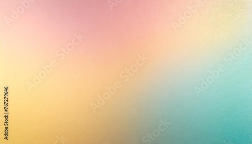 colorful pink yellow and turquoise gradient noisy grain background texture