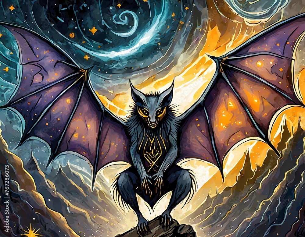 © Gabriella88 - animal, spirit, shamanism, personal, companion, animal form, loyal, personal companion, loyal companion, bat
