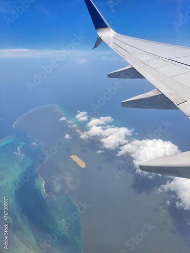 Skyview of an Island