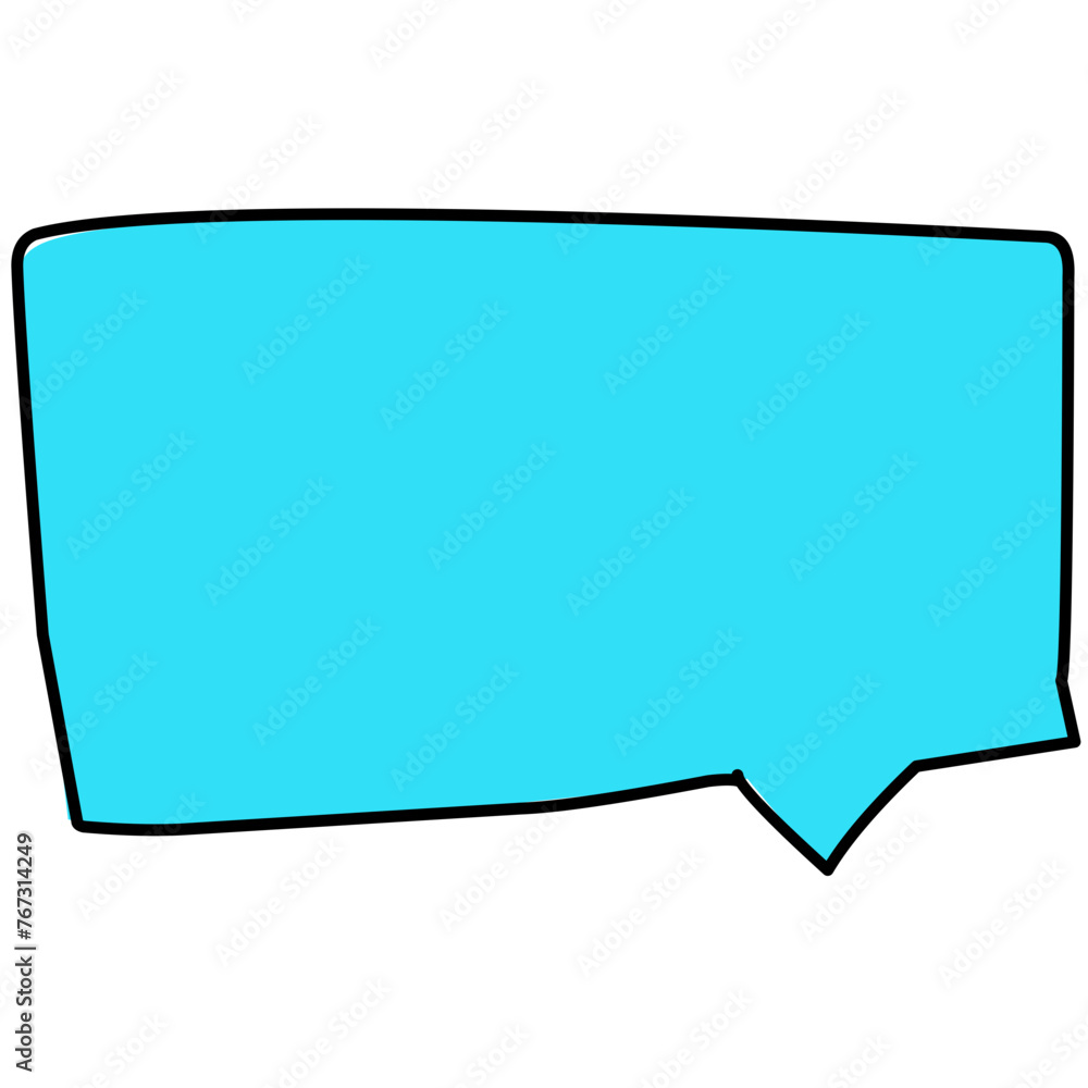 Empty comic collection trendy colored cloud pop art vector Empty comic collection trendy colored cloud pop art vector