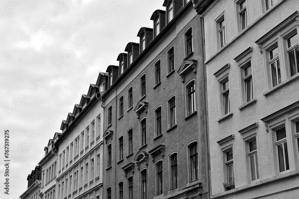 Fototapeta premium Modern apartment building in Leipzig, Germany