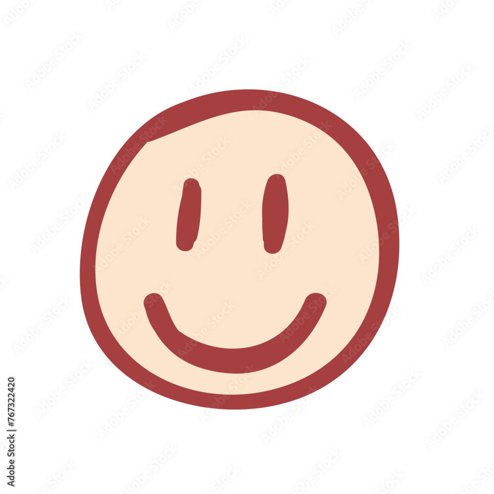 Fototapeta premium Sample Hand Drawn color icon pack