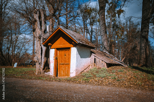 old wooden house