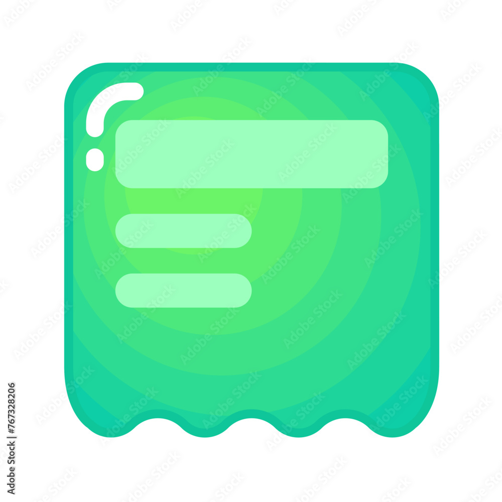 Imitating gradient lovely social green icon pack Imitating gradient lovely social green icon pack