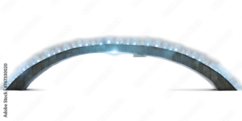 An ethereal bridge of light Transparent Background Images 