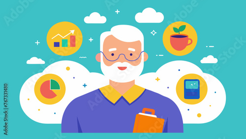 An informational brochure highlighting the benefits of diversifying ones portfolio with retirement and pension funds for a comfortable