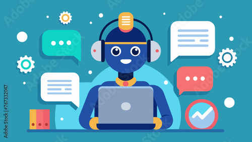 An innovative chatbot system that uses Artificial Intelligence to understand and respond to customer inquiries in realtime providing a seamless