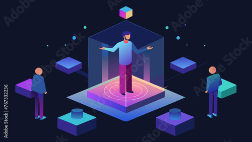 Join the revolution of presentations with our holographic elements visually enhancing your content and captivating your audience in a whole new