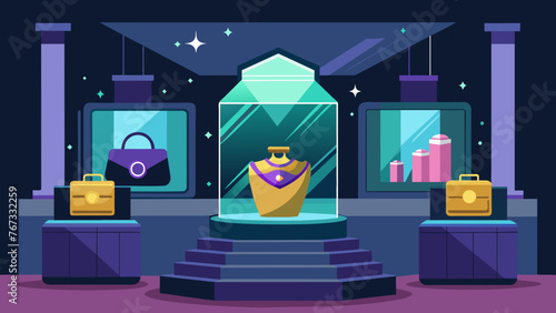 Delight your discerning clientele with our holographic displays offering a truly unique and lavish presentation of your luxury merchandise.