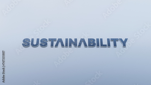 Sustainability Typography, green environment, Go green concept, Environmental Concept, Sustainable Resources, Protecting Planet Together, ESG, CSR
