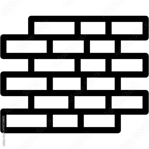 Block, bricks, construction, repair, tile Icon