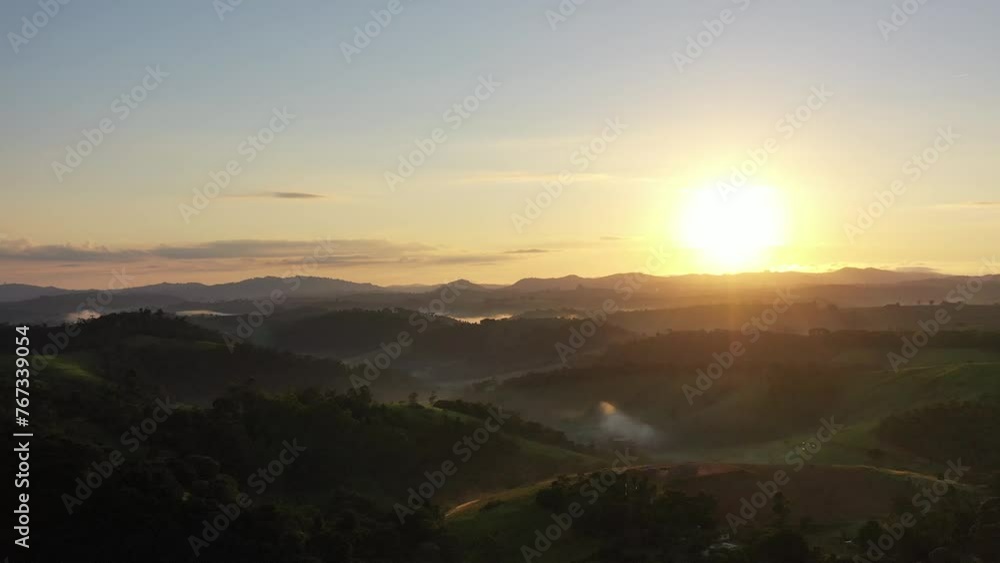 sky, clouds, fog, landscape, mountain, tree, nature, sunset sky, clouds, fog, landscape, mountain, tree, nature, sunset