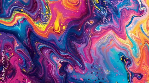 An artistic and vibrant abstract painting background